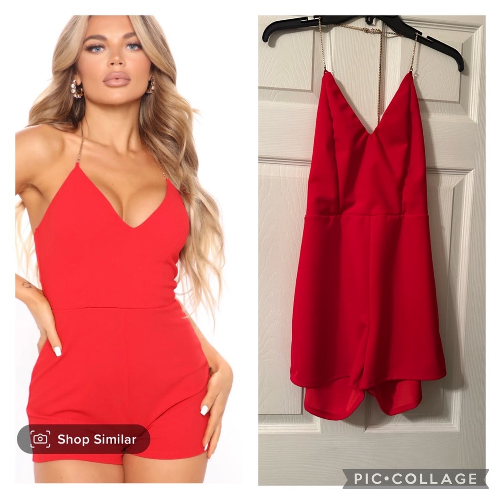 Fashion Nova Romper. Brand new. Never worn.